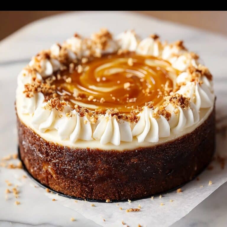 Soft & Moist Caramel Brûlée Latte Cake Bliss Recipe