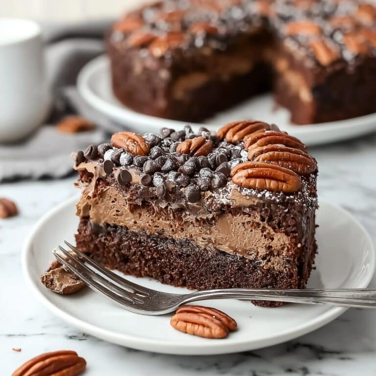 Gooey Chocolate Pecan Cake Recipe