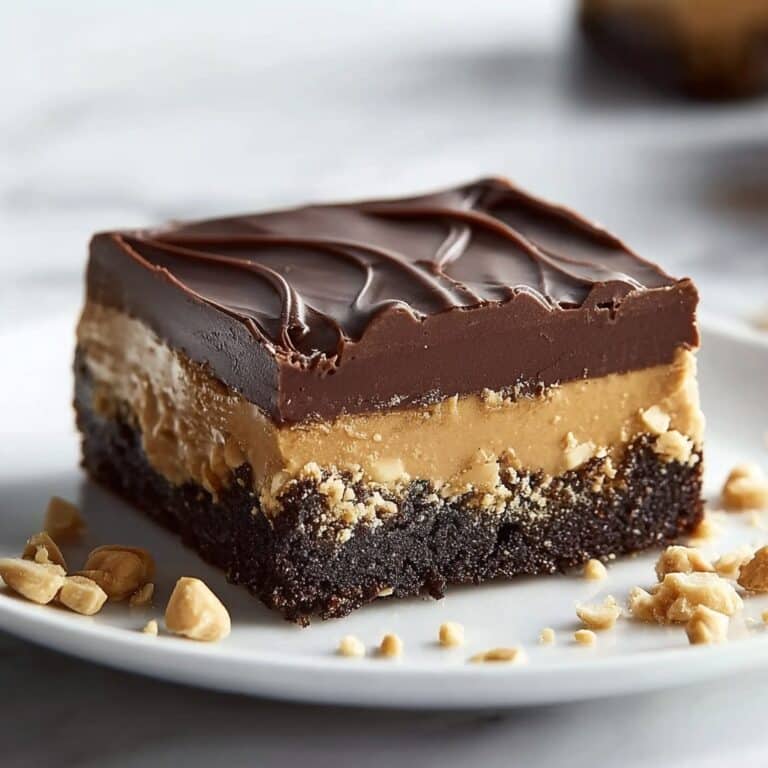 Chocolate Peanut Butter Ooey Gooey Butter Bars Recipe