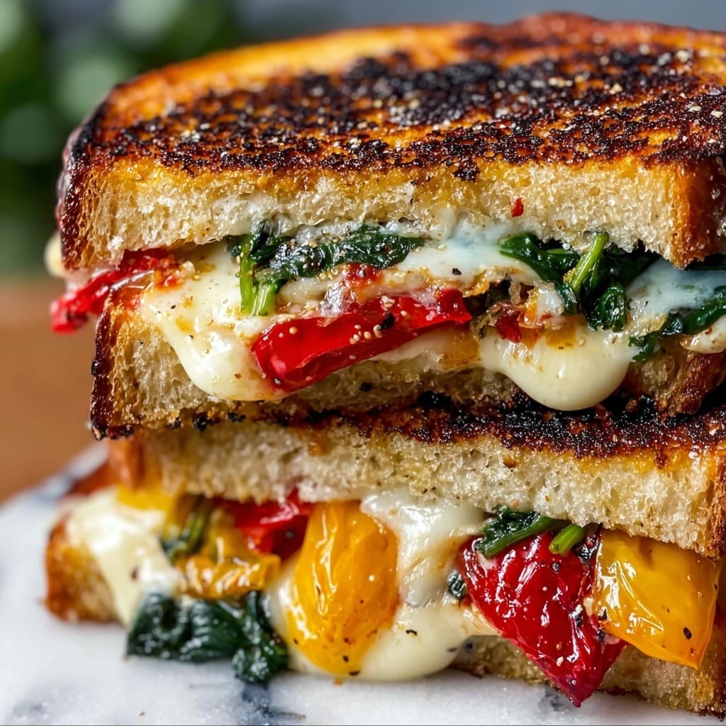 Mediterranean Grilled Cheese Sandwich Recipe