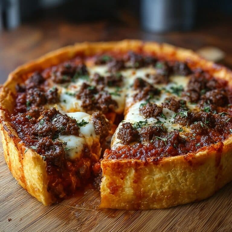 Deep-Dish Pizza Pie Recipe