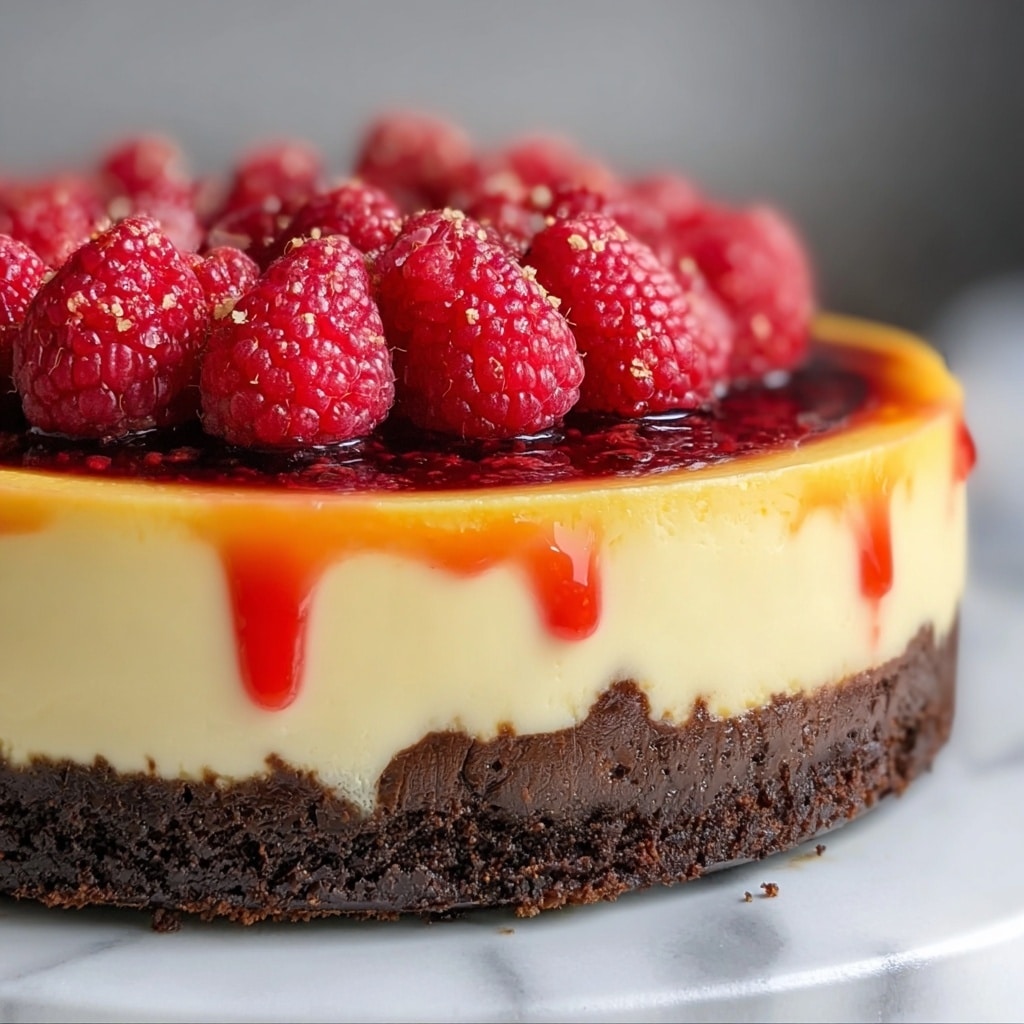 White Chocolate Raspberry Cheesecake Recipe