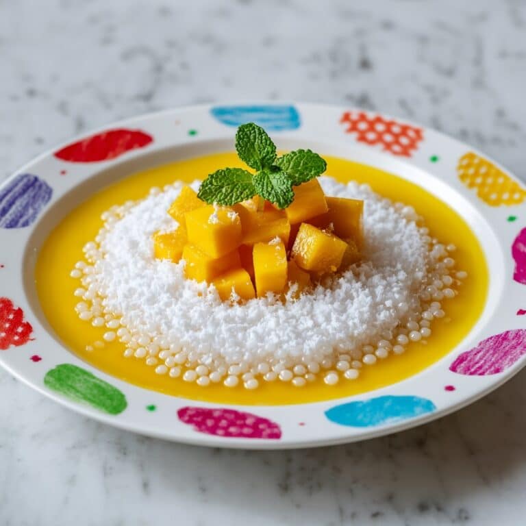 Mango with Tapioca Pearls Recipe