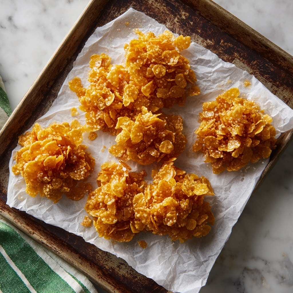 Easy Cornflake Cookies Recipe - Recipe Image
