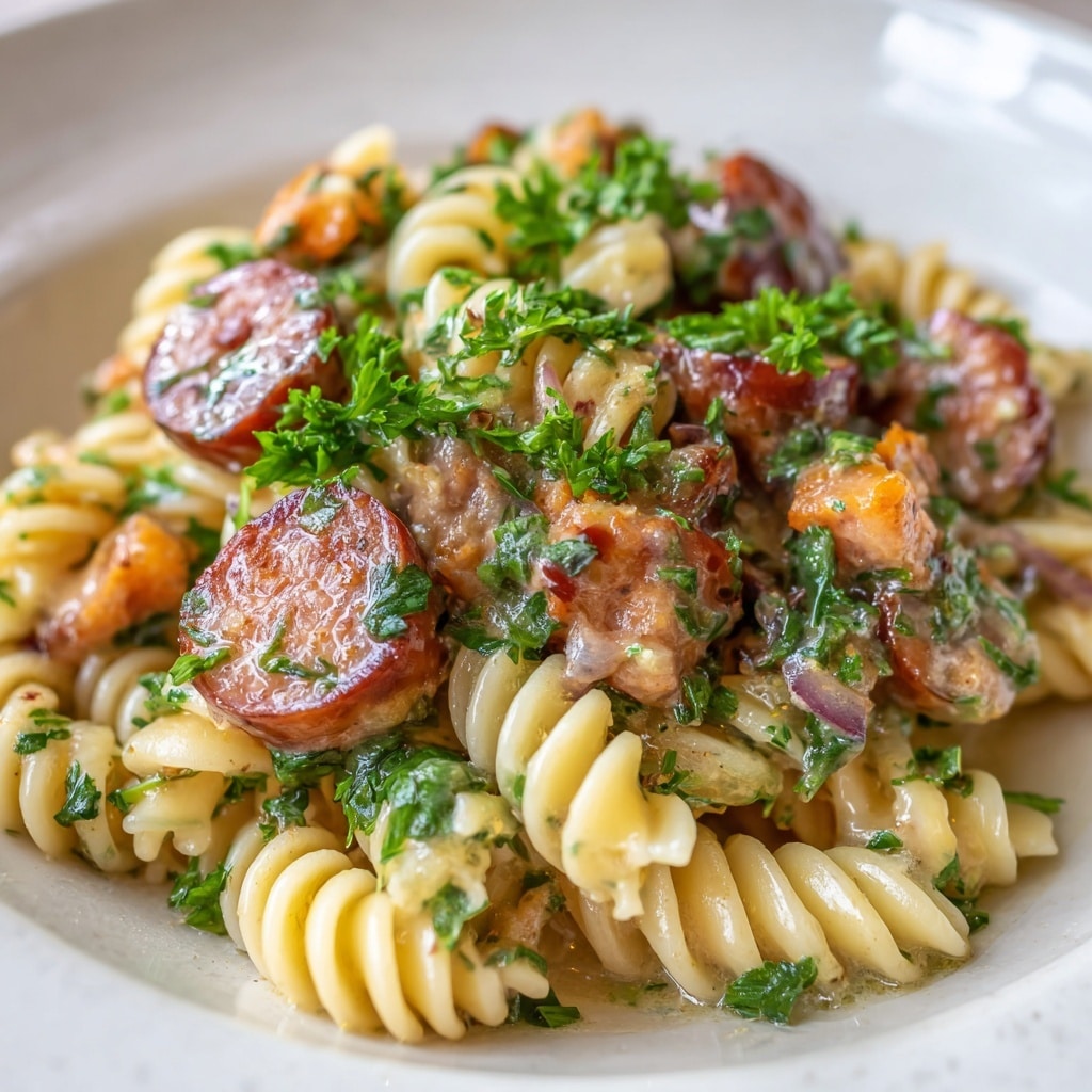 One Pot Kielbasa Pasta Recipe