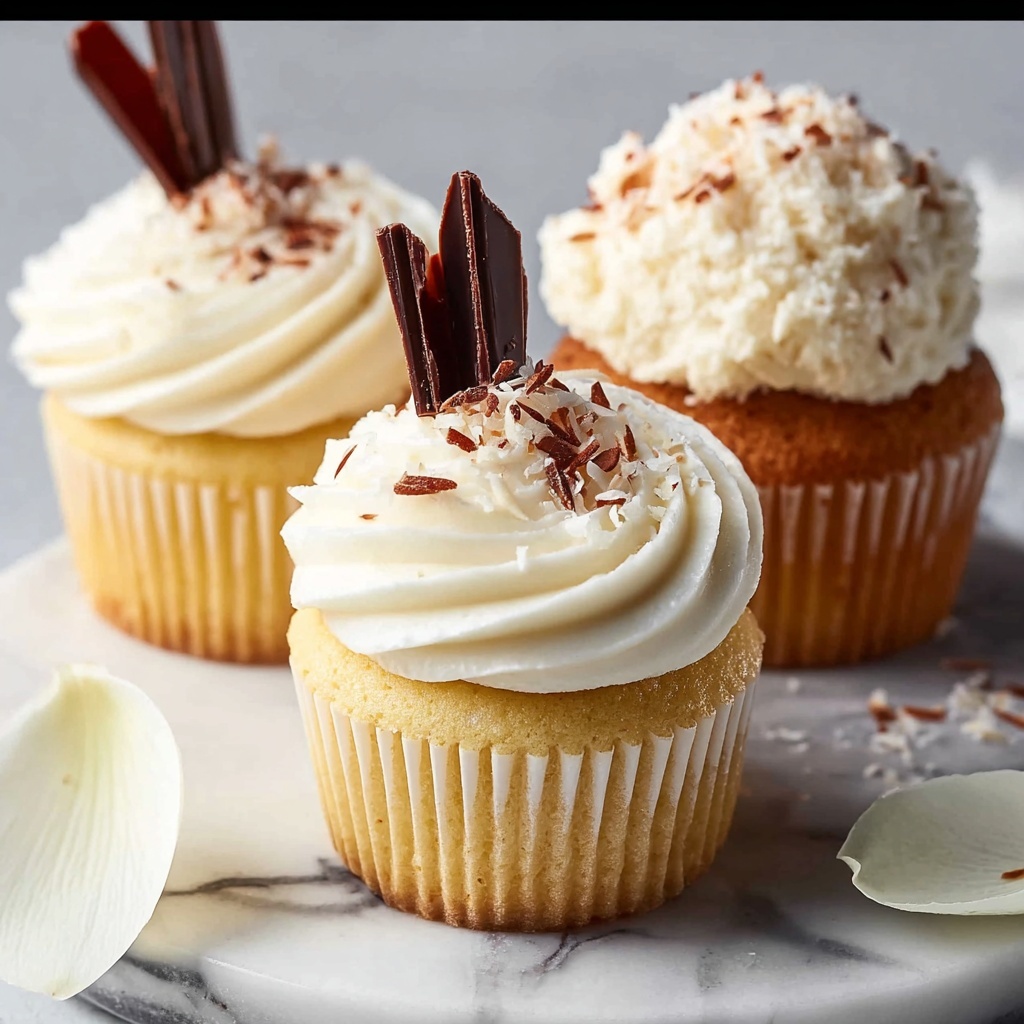 Coconut Cream Pie Cupcakes Recipe
