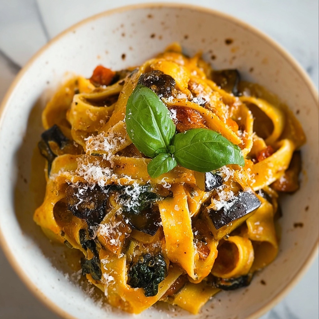 Pasta with Caramelized Zucchini and Fresh Basil Recipe