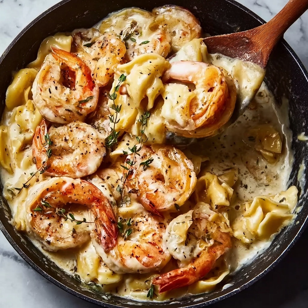 Creamy Jamaican Shrimp Rasta Pasta Recipe