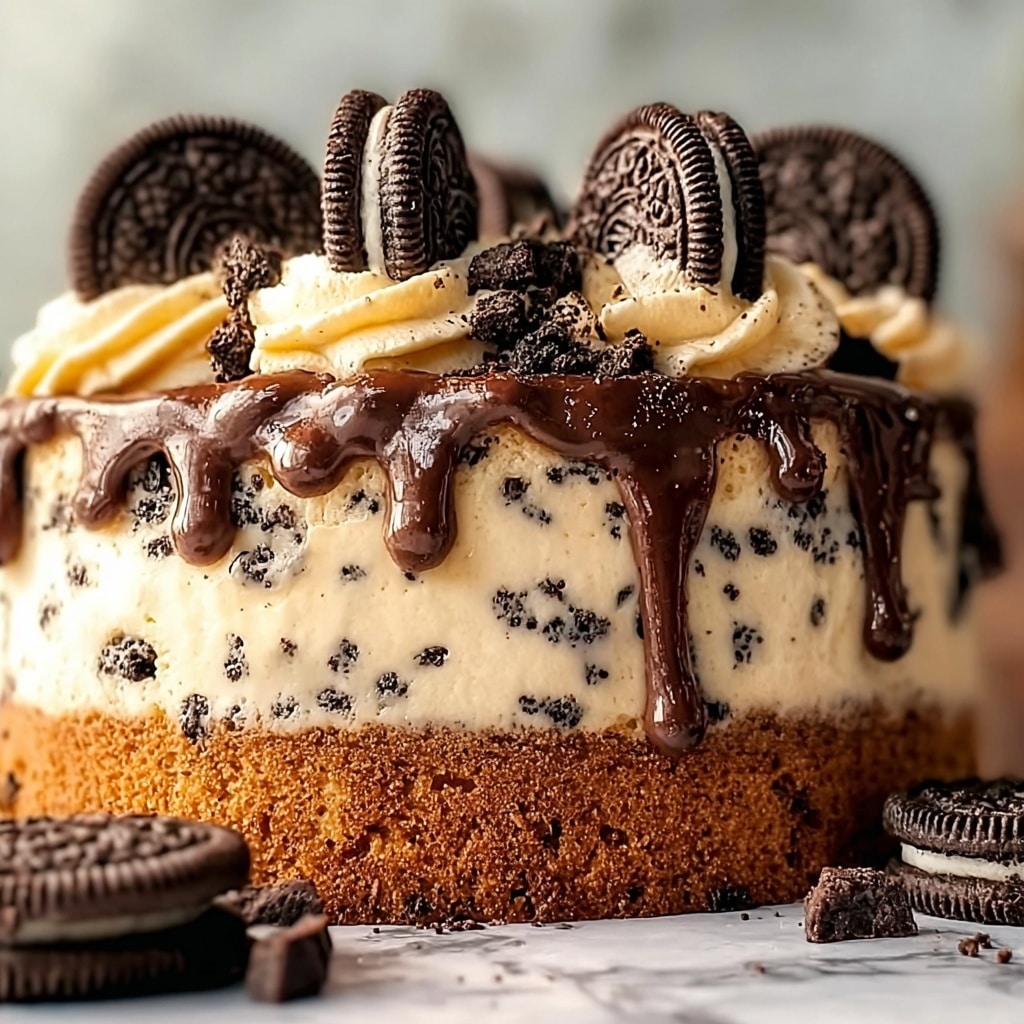 Oreo Honeybun Cake with Cinnamon Cookies ‘n Cream Icing Recipe