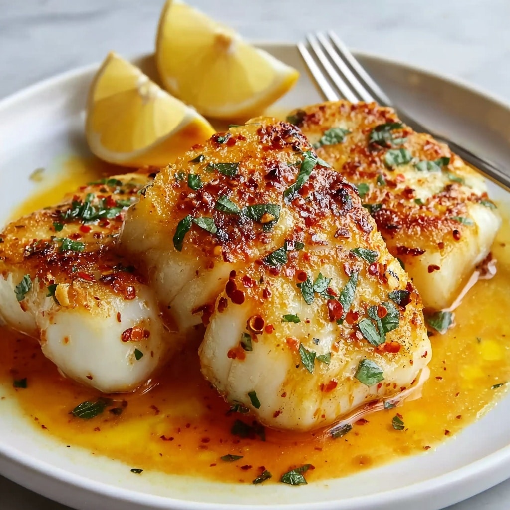 Lemon Butter Baked Cod Recipe