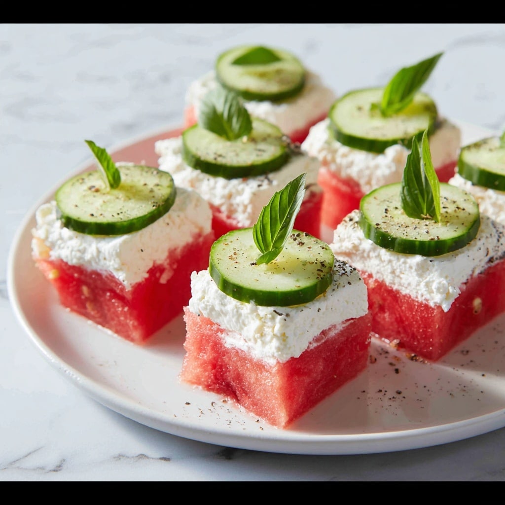 Summer Watermelon Goat Cheese Recipe