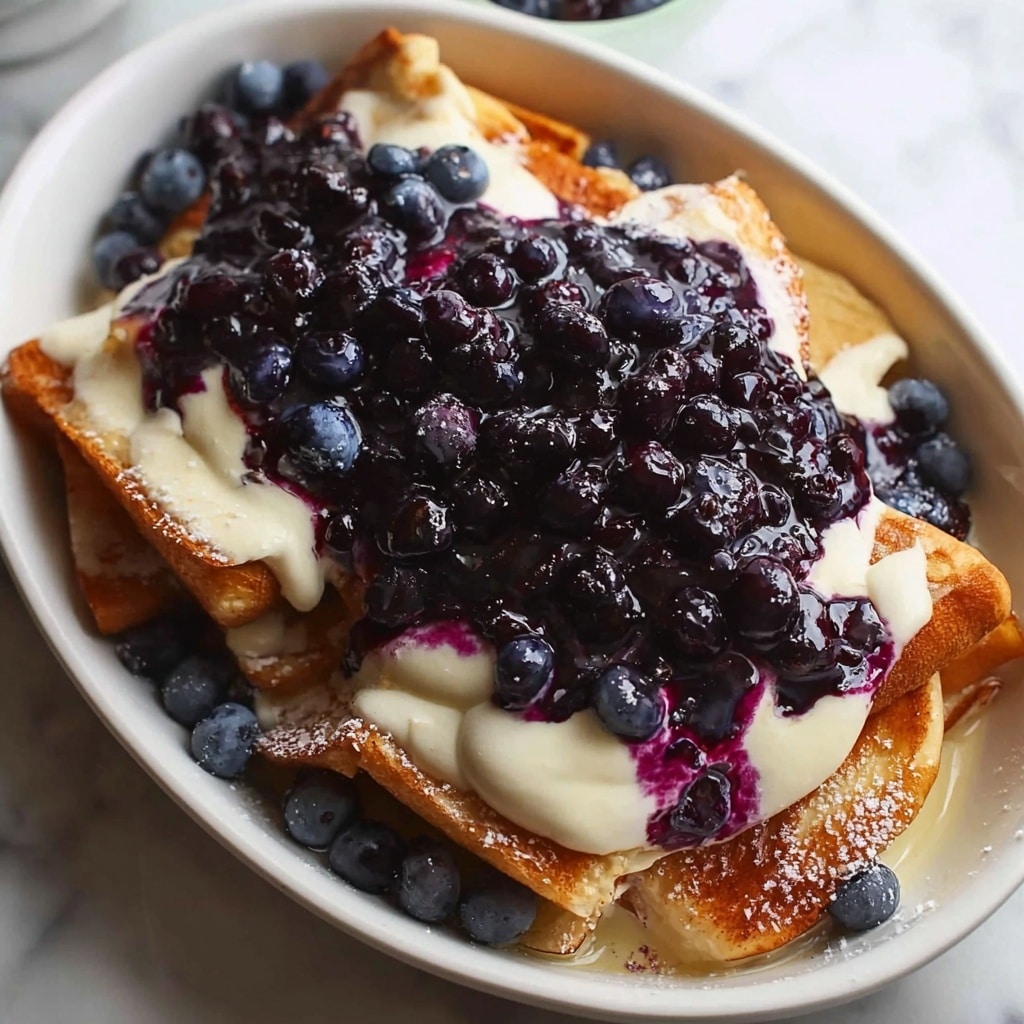 Blueberry Cream Cheese French Toast Casserole Recipe