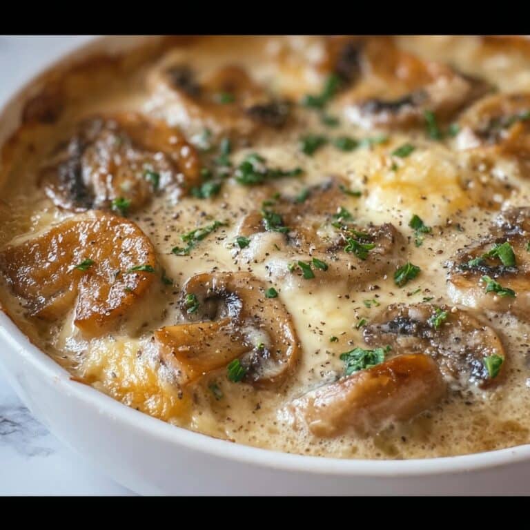 Creamy Chicken and Mushroom Bake Recipe
