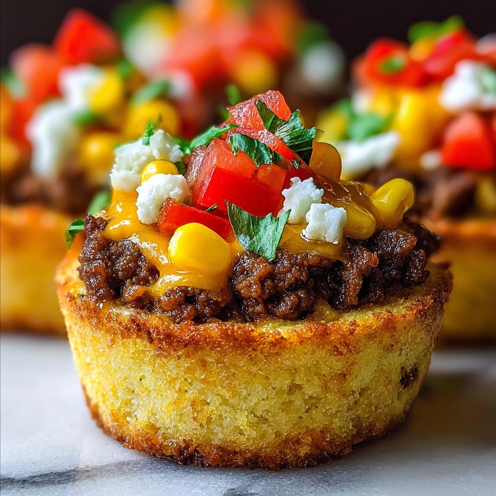 Cornbread Taco Muffins Recipe