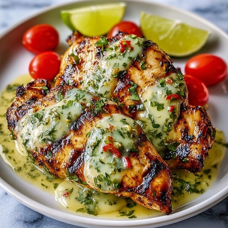 Grilled Salsa Verde Chicken with Cilantro and Cotija Recipe
