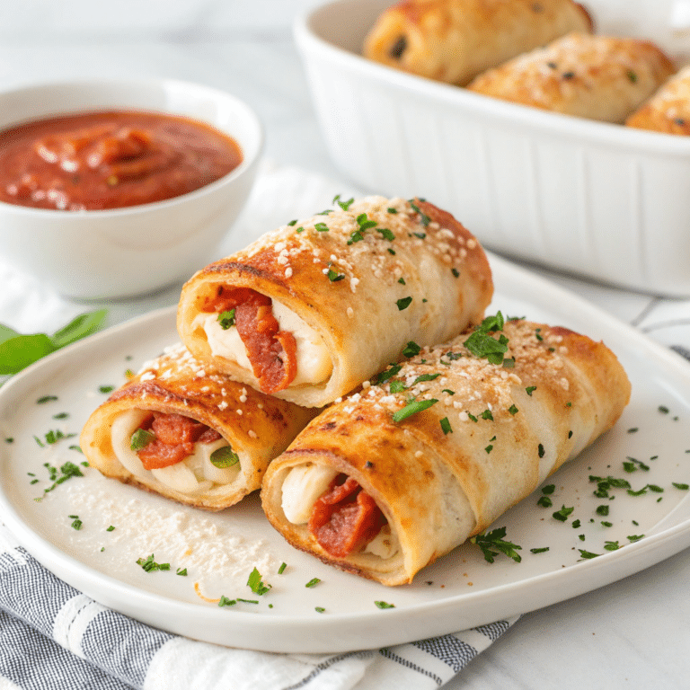 Pizza Roll Ups Recipe