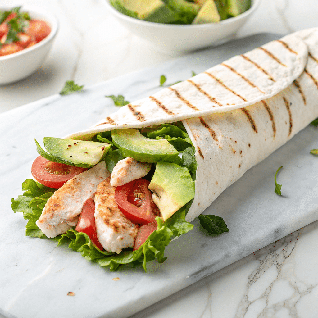 Tuna Salad Wraps Recipe - Recipe Image