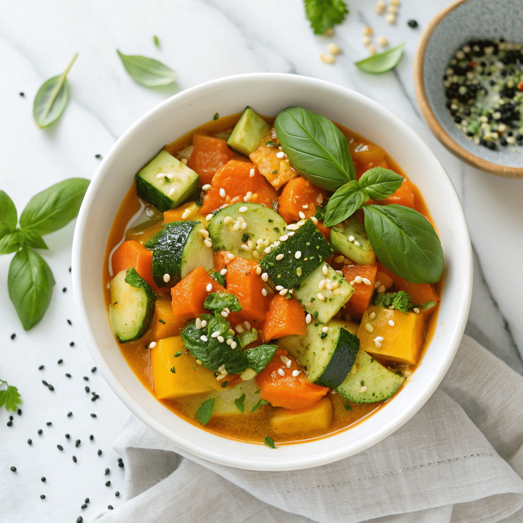 Summer Vegetable Stew Recipe - Recipe Image