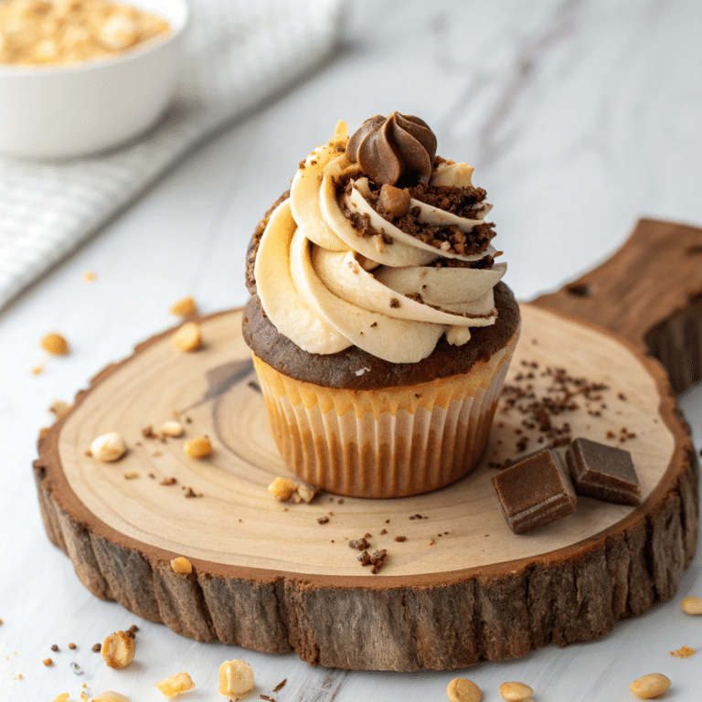 Chocolate Peanut Butter Cupcakes Recipe