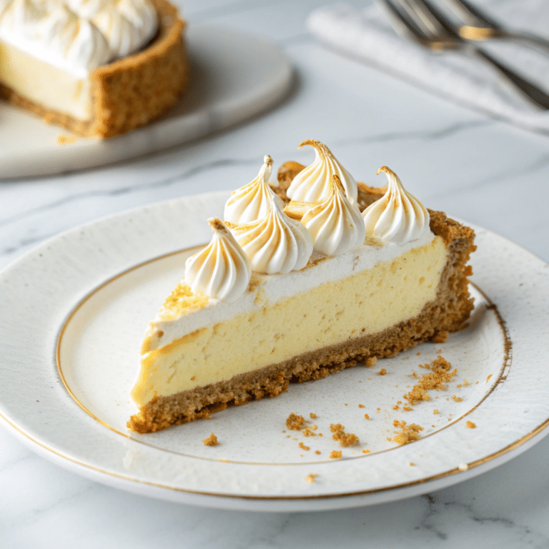 Lemon Meringue Cheesecake Recipe