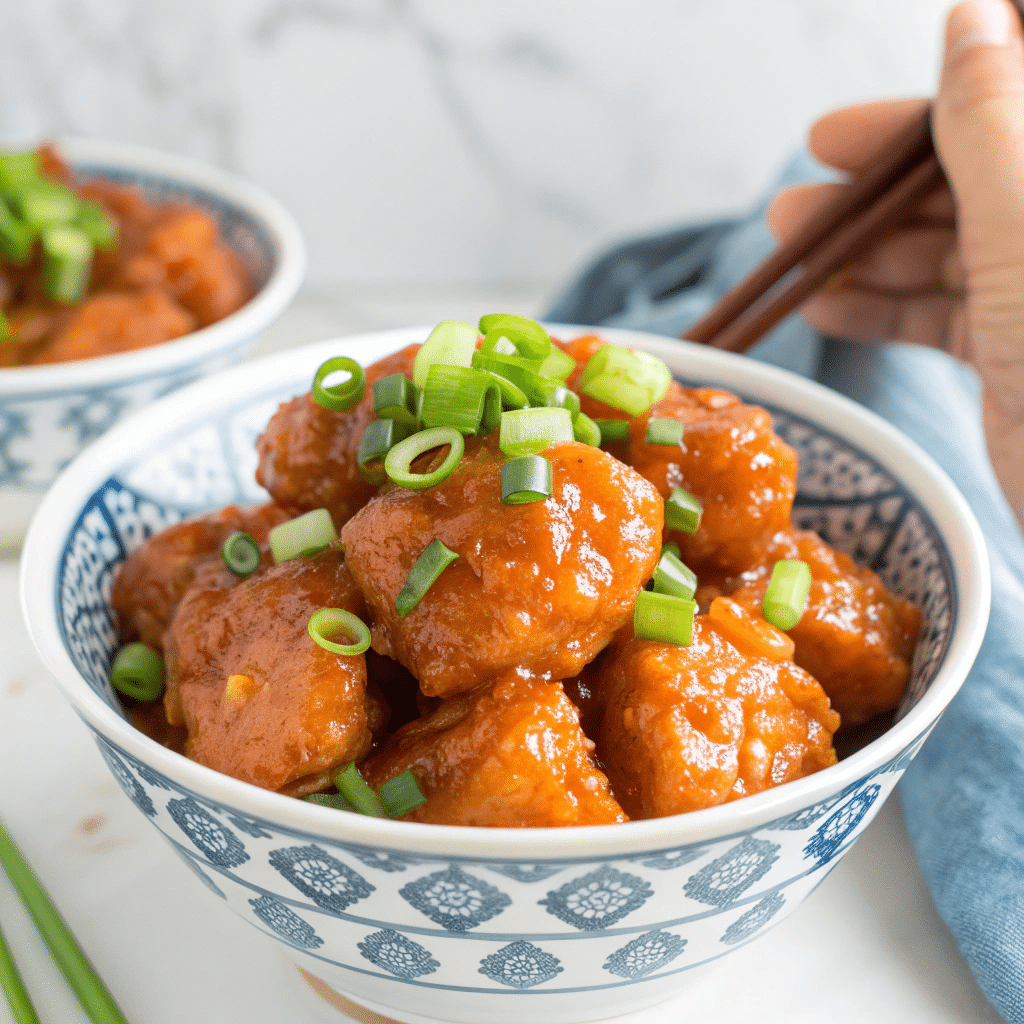 Scallion Chicken Recipe - Recipe Image