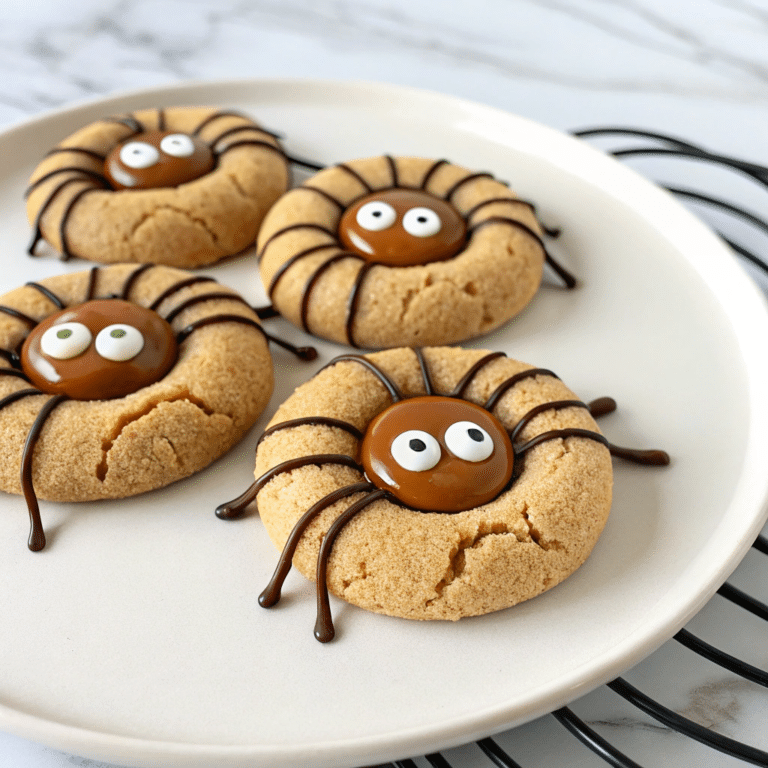 Peanut Butter Spider Cookies Recipe