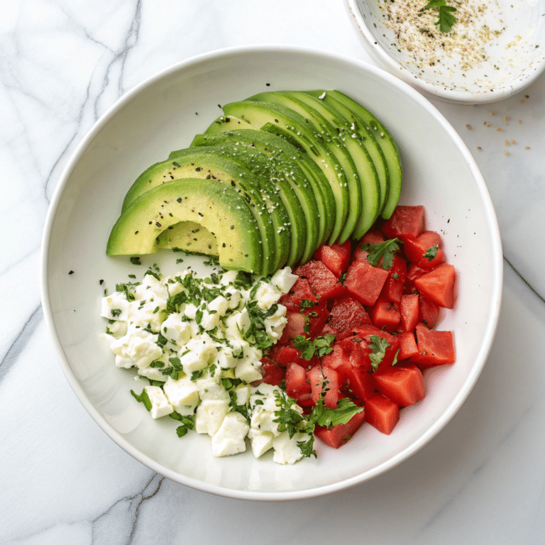 Cottage Cheese and Avocado Salad Recipe
