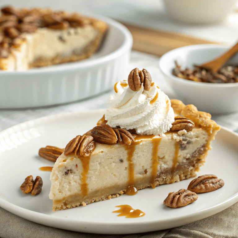Caramel Pecan Delight Pie Recipe