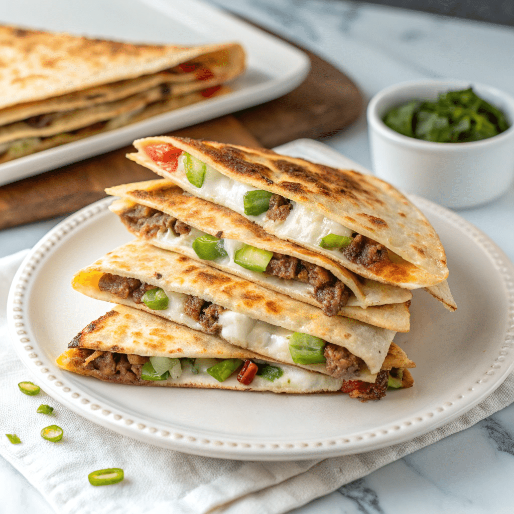 Spicy Mince Quesadillas Recipe - Recipe Image