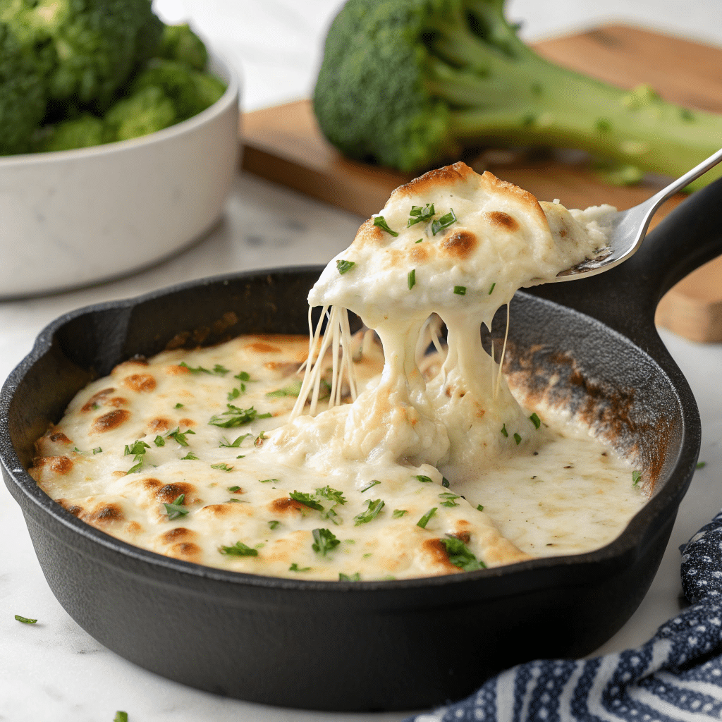 Creamy Chicken Alfredo Dip Recipe - Recipe Image