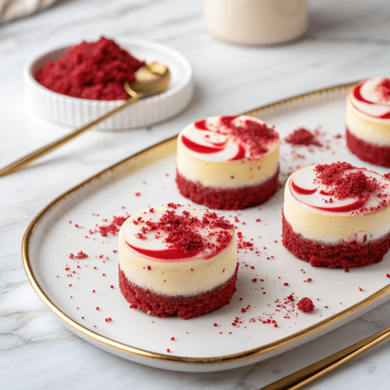 Red Velvet Cheesecake Bites Recipe