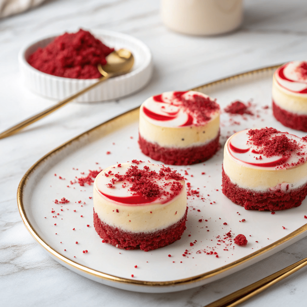 Red Velvet Cheesecake Bites Recipe
