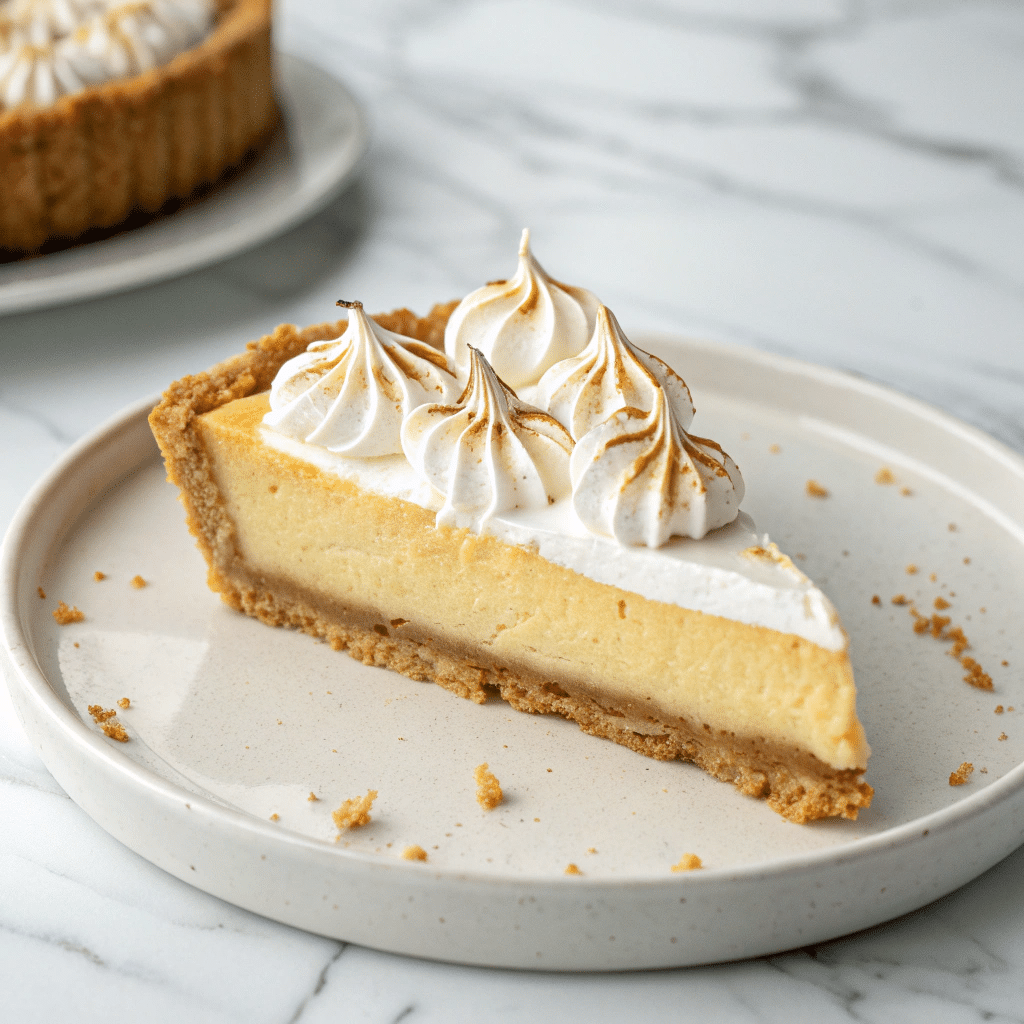 Lemon Meringue Cheesecake Recipe - Recipe Image