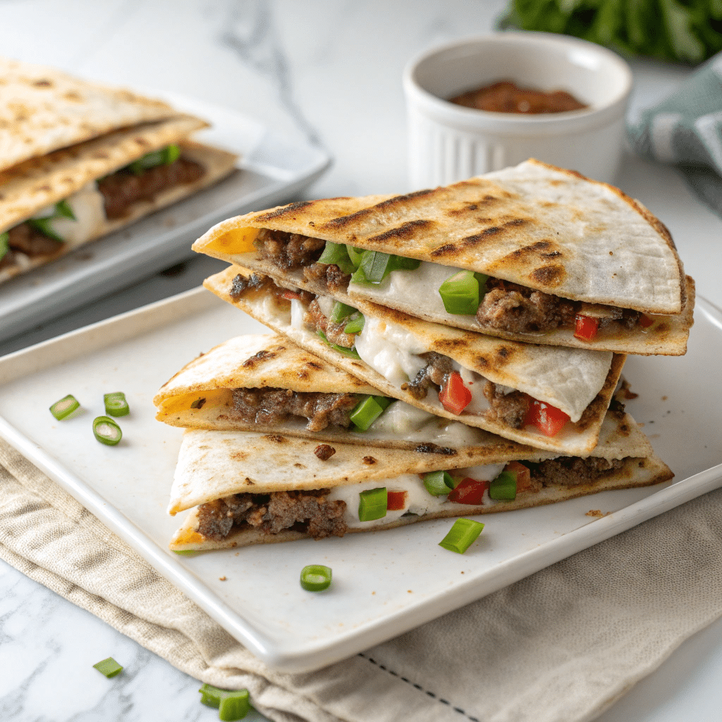 Spicy Mince Quesadillas Recipe