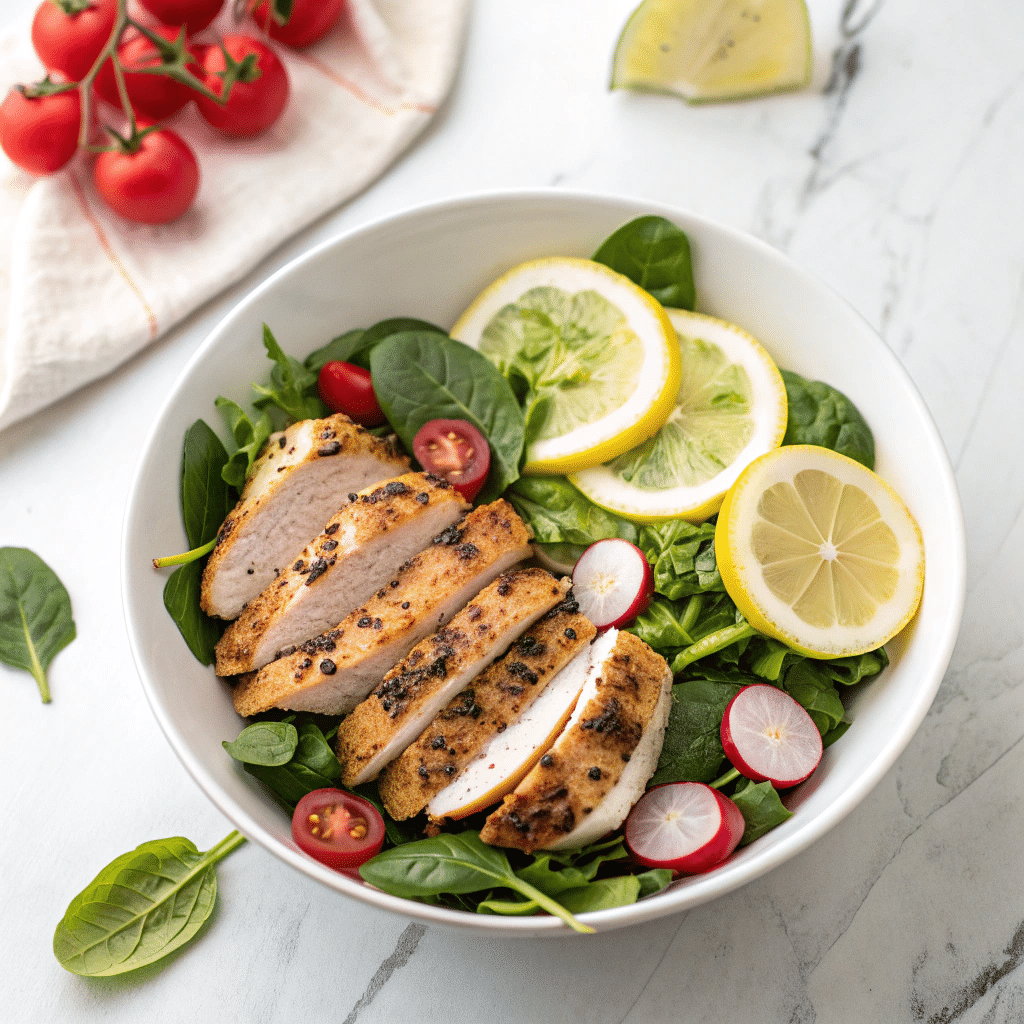 Lemon Herb Chicken Salad (Keto-Friendly) Recipe - Recipe Image