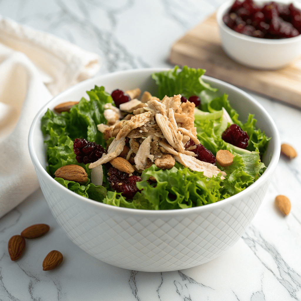 Asian Chicken Cranberry Salad Recipe