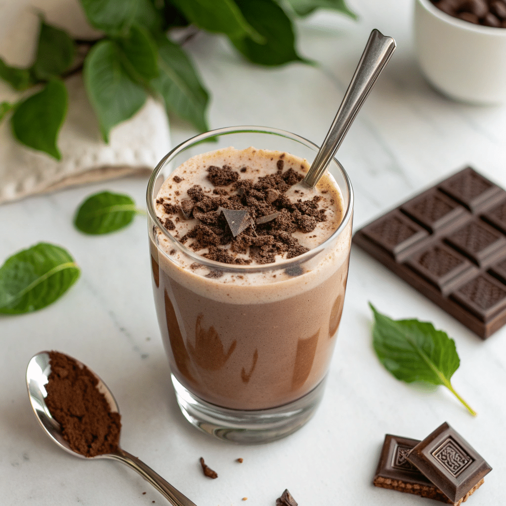 Homemade Chocolate Milk Recipe - Recipe Image