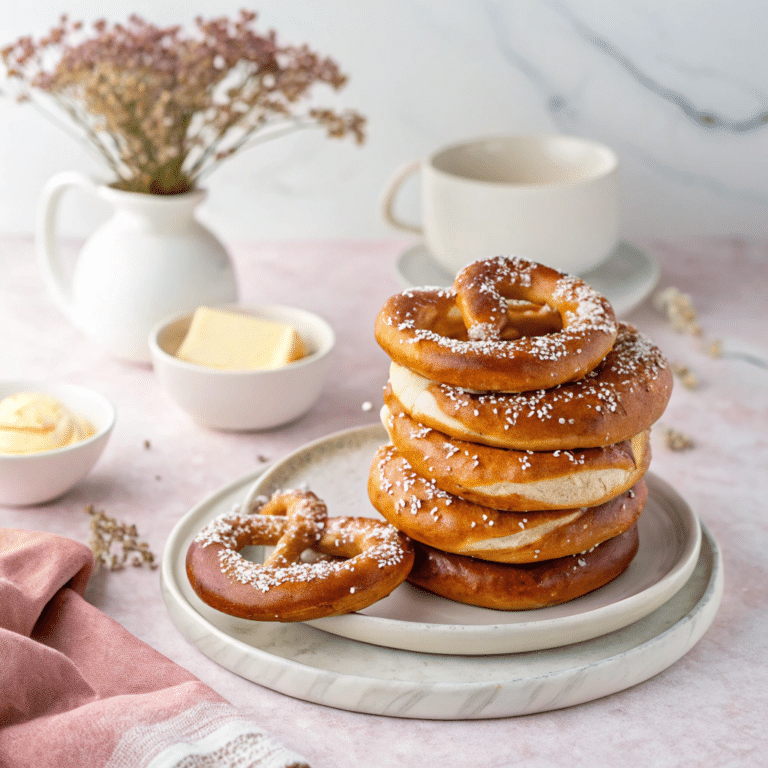 Buttery Soft Pretzels Recipe