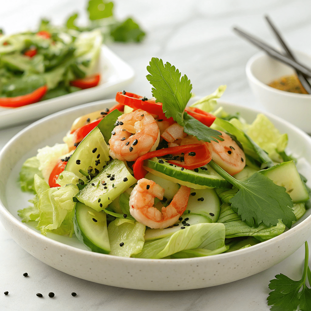 Spicy Thai Shrimp Salad Recipe - Recipe Image
