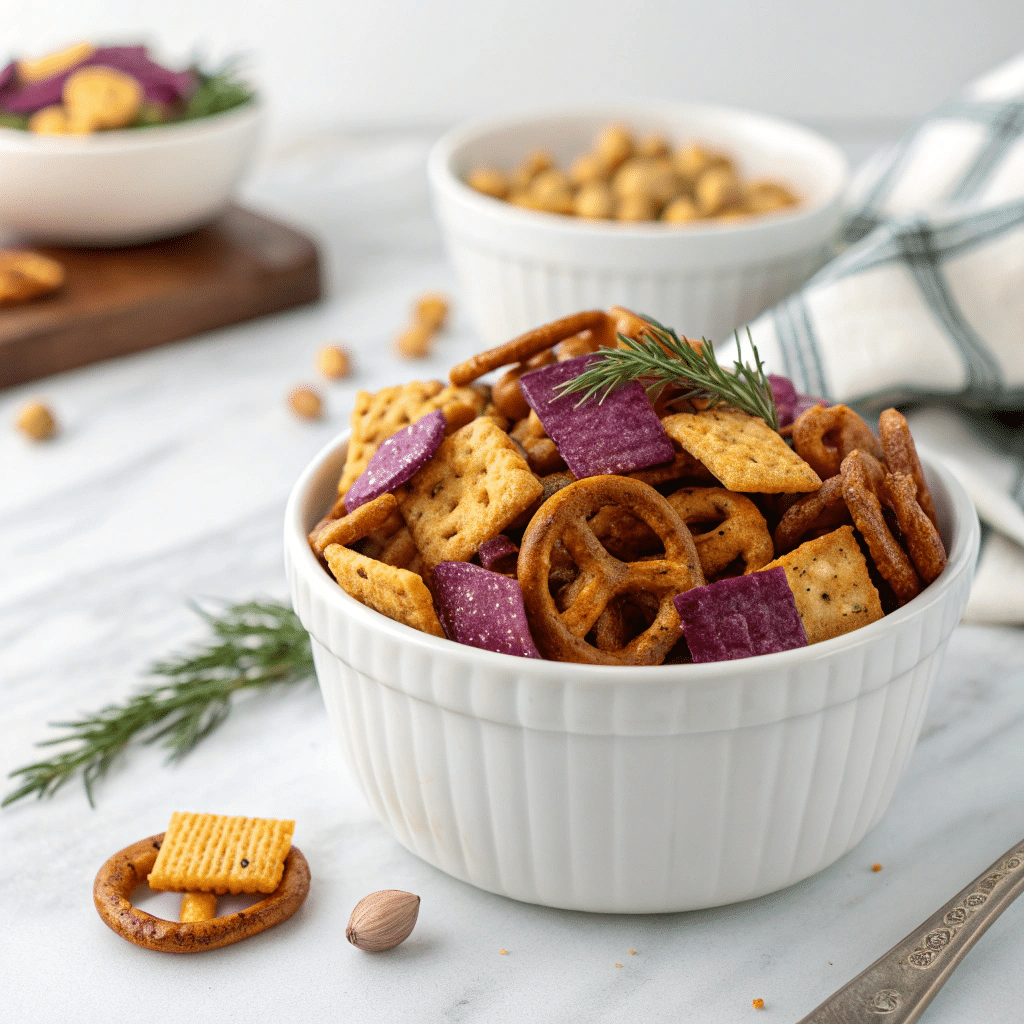 Dill Pickle Chex Mix Recipe - Recipe Image