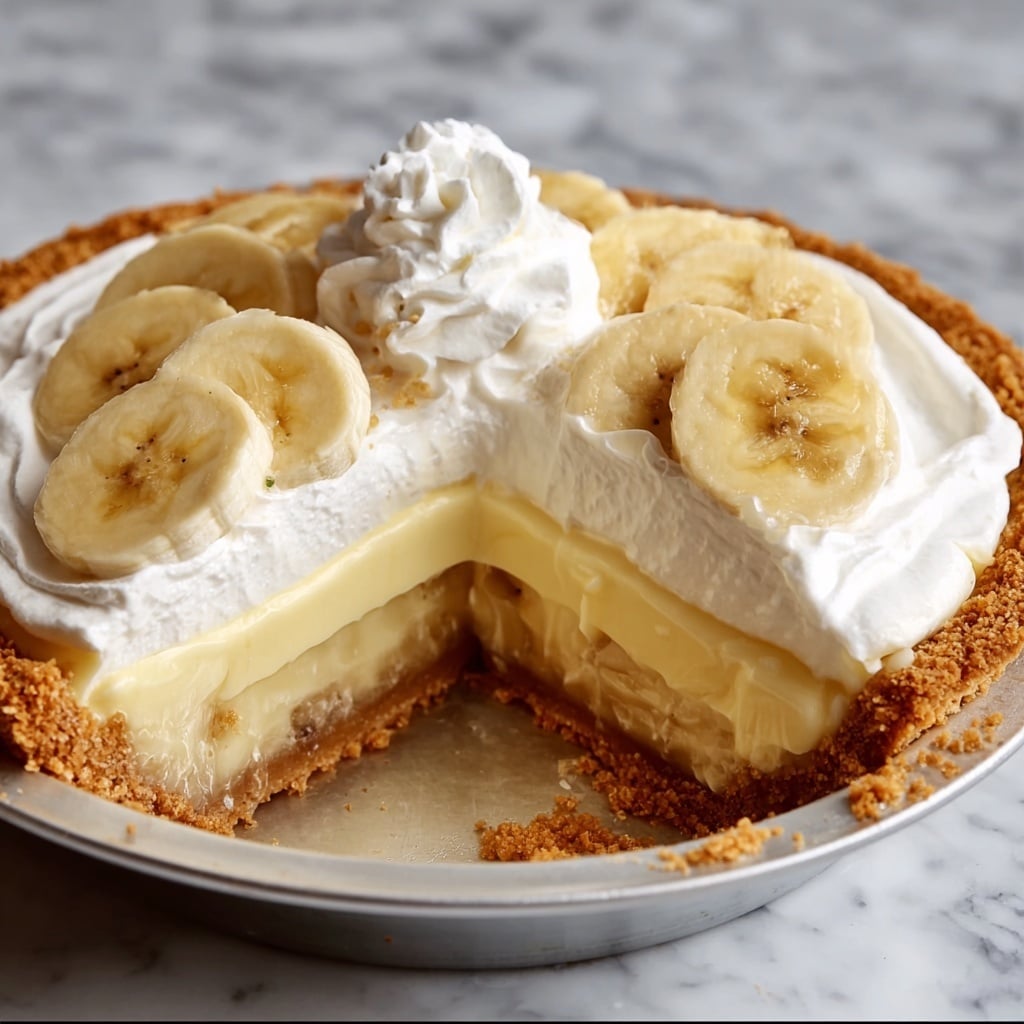 Homemade Banana Cream Pie Recipe