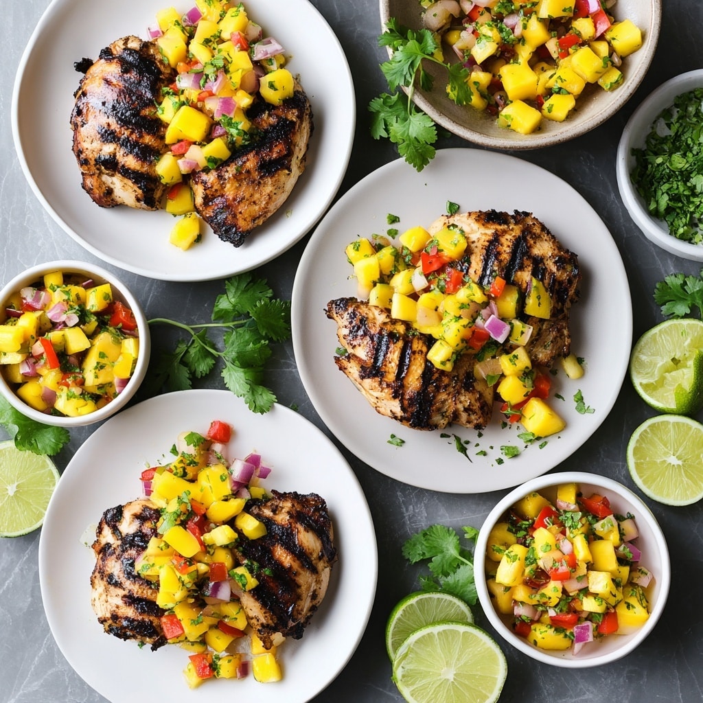 Grilled Chicken with Mango Salsa Recipe