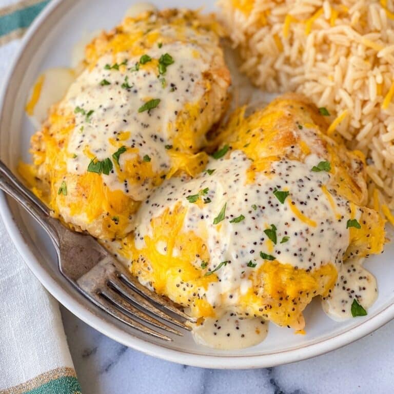 Poppy Seed Chicken Roll-Ups Recipe