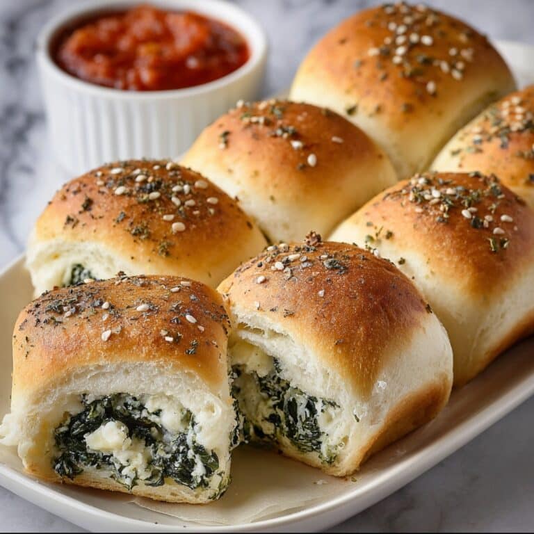 Spinach and Ricotta Rolls Recipe