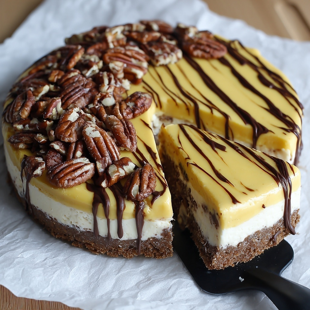 Keto Turtle Cheesecake Recipe