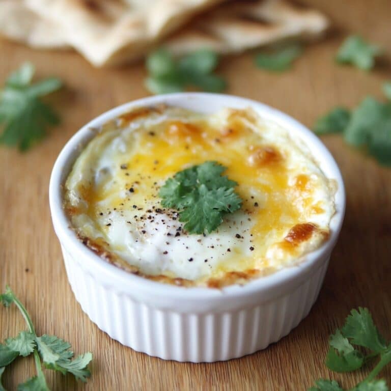 Enchilada Baked Eggs Recipe