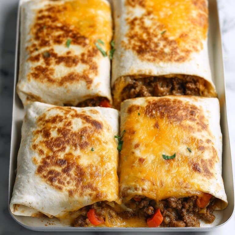 Loaded Cheesy Pocket Tacos Recipe