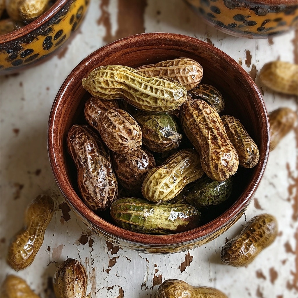 Dill Pickle Boiled Peanuts Recipe