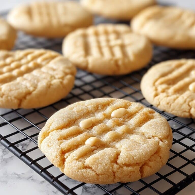 Soft Peanut Butter Cookies Recipe
