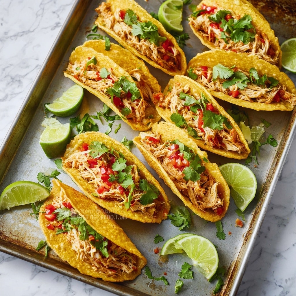 Baked Chicken Tacos Recipe - Recipe Image